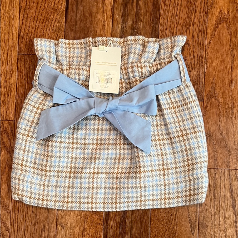 Beaufort Bonnet Beasley Bow Skirt
Houndstooth/ Beale Street Blue